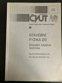 Stavební fyzika 20 - stavební tepelná technika