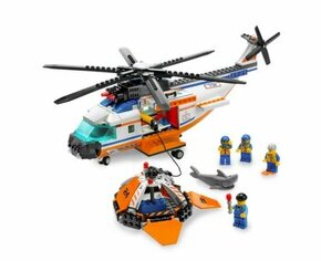 LEGO City 7738 Pobřežní hlídka – vrtulník a záchranný člun - 1