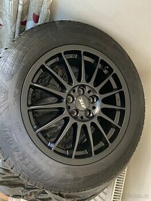 Zimní 4x kola komplety - 225/60/r17 7x17 5x100 ET45