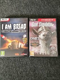 PC hry - originál, I am bread, goat Simulator