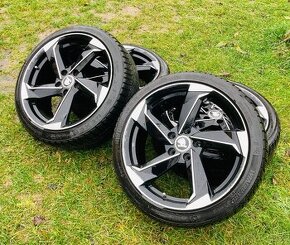 Atraktivní zimní alu sada 5x112 R18, Škoda, Audi, VW