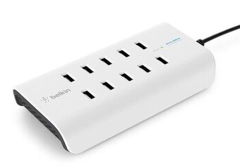 Belkin 10-portová USB nabíječka, 120W, 2.4A na každém portu