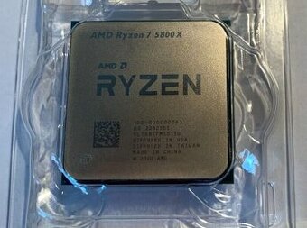 AMD Ryzen 7 5800X, 8C/16T, TDP 105W, bez chladice