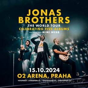 JONAS BROTHERS, VIP KLUBOVÉ PATRO, 15.10.2024 O2 ARENA