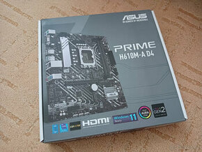 MB ASUS PRIME H610M-A D4 (DDR4) + CPU 13100, sock. 1700