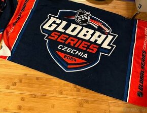 Obrázek k inzerátu: NHL Global Series Czechia ručník z trestné lavičky