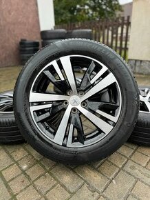 ORIGINÁL Alu Peugeot Detroit R18, 5x108 - vč. pneu - 1