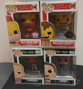 Figurky Funko POP (THE SIMPSONS, RICK and MORTAY)