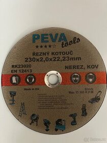 Řezný kotouč kov/nerez 230x2