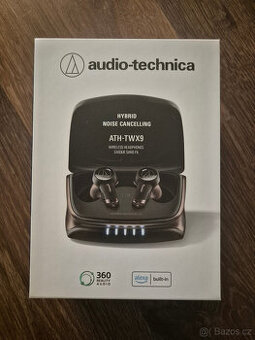 NOVÉ Audio Technica ATH-TWX9 (záruka 19 měsíců)