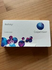 Kontaktní čočky CooperVision Biofinity +5,50 - 1