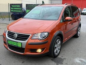 ► VW TOURAN CROSS 1,6 MPI - 75 KW, PARKO.SENZORY, TAŽNÉ◄