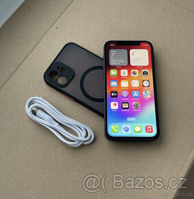 APPLE IPHONE 12 64GB BLACK + PŘÍSLUŠENSTVÍ