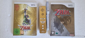 ZELDA - OVADAČ A 2 HRY NINTENDO WII