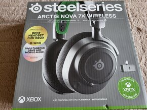 Bezdrátová herní sluchátka Steelseries Nova 7X