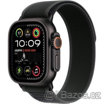 NOVÉ +Apple WATCH ULTRA II  / 49 mm.+BLACK+ ZÁRUKA APPLE - 1