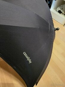 Deštník,slunečník čtyřcípé Casualplay temně modrýUV ochranou - 1