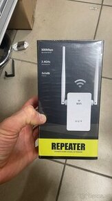 Wi-Fi Opakovač 300Mbps, 2.4GHz, 2x5dBi, Zesilovač Signálu