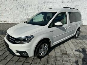 Volkswagen Caddy Maxi 2,0Tdi 90kW 4x4. 7 míst Serviska DPH