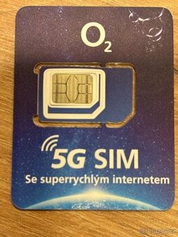 O2 SIM 100GB datamánie