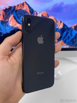 iPhone Xs Space Gray BATERIE 100% TOP