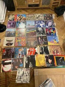 92 kusů lp desek Rolling stones