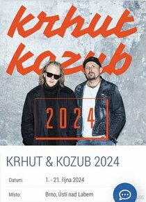 Koncert Kozub&Krhut 1.10. - 1