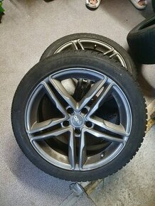 Alu kola 5x112 r17 7,5j et35 zimni pneu 225/45/17