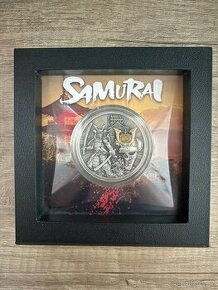 Investiční mince Samurai 5Dollars - limitovaná edice