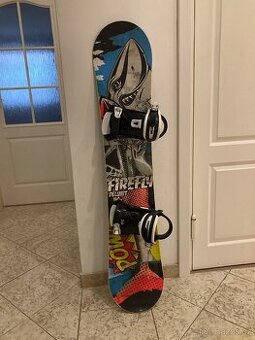 Snowboard Firefly Delimit 140cm s vázáním