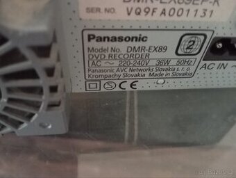 Panasonic DVD rekordér