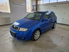 Škoda Fabia RS 1.9TDI 96kW, SWISS BLUE Limitovaná edice - 1