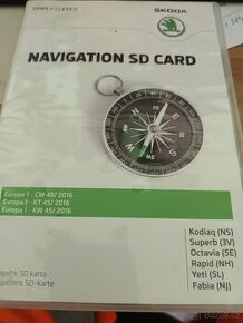 SD karta pro navigaci