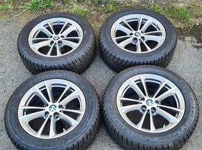 TOP Orig. Alu kola BMW 5 G30, Dunlop 225/55R17, 4x7mm