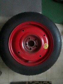 Originál rezervní kolo Michelin S 165/80/R15, disk 5x108