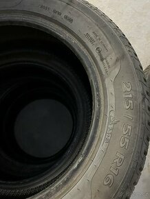 Prodám pneu Eskimo hp2 215/55 r16 sada