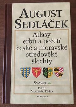 August Sedláček - Atlasy erbů a pečetí (4)