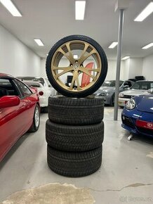 Disky R22 Techart 5x130 vč. zimních pneumatik 295/30R22 - 1