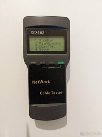 SC8108 Network cable tester - zkoušečka ethernet kabelů - 1