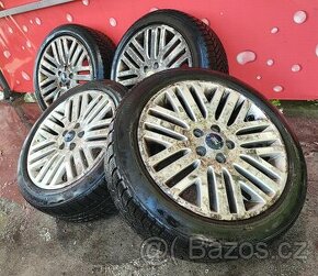 Alu 17" FORD 5x108 Focus C-Max Mondeo VOLVO Pneu 205/50R17 - 1