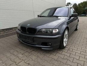 E46 325i M packet II originál z výroby, Stahlgrau, xen,šíbr