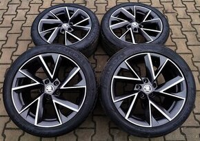 Alu kola originál Škoda Superb III 5x112 R18 Vela