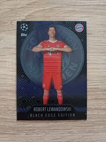 Sběratelská kartička black edge edition Robert Lewandowski - 1