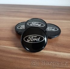 středové krytky Ford 59mm modre cerne stribrne poklicky