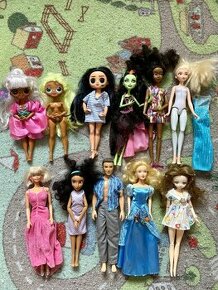 Panenky Barbie, Monster High, Lol
