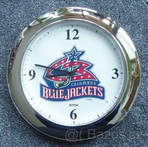 Nástěnné hodiny NHL Columbus Blue Jackets - 1