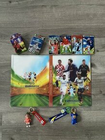 Album na kartičky Euro 2024 + kartičky + klíčenky