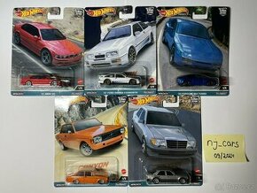 Hot Wheels Premium Canyon Warriors 2023 (celý set)