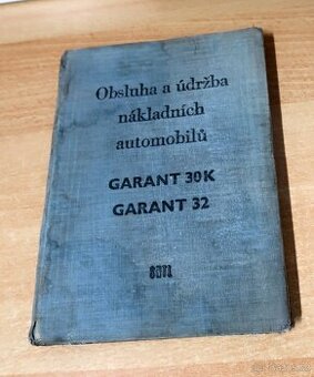 GARANT 30K, GARANT 32, MAZACÍ PLÁN 1957, 227 STRAN ( IFA, DD