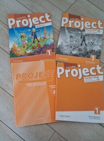 Project 1, učebnice, pracovní sešit, teacher's book